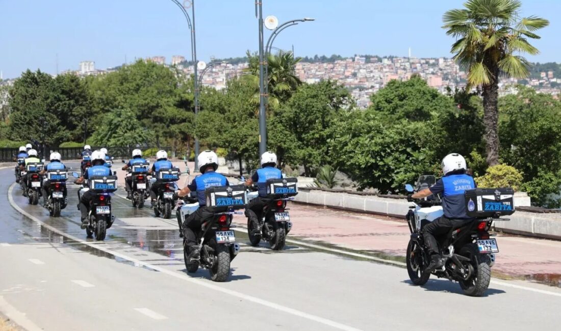 Samsun Büyükşehir Belediyesi, zabıta hizmetlerini daha hızlı ve etkili yürütmek