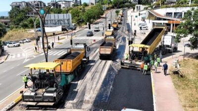 Kocaeli Büyükşehir Belediyesi, İzmit’in en yoğun ve en yüksek eğimli