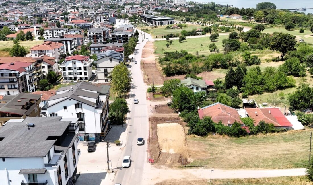 Kocaeli Büyükşehir Belediyesi, Başiskele’de D-130 Karayolu’na alternatif ulaşım güzergâhı oluşturacak