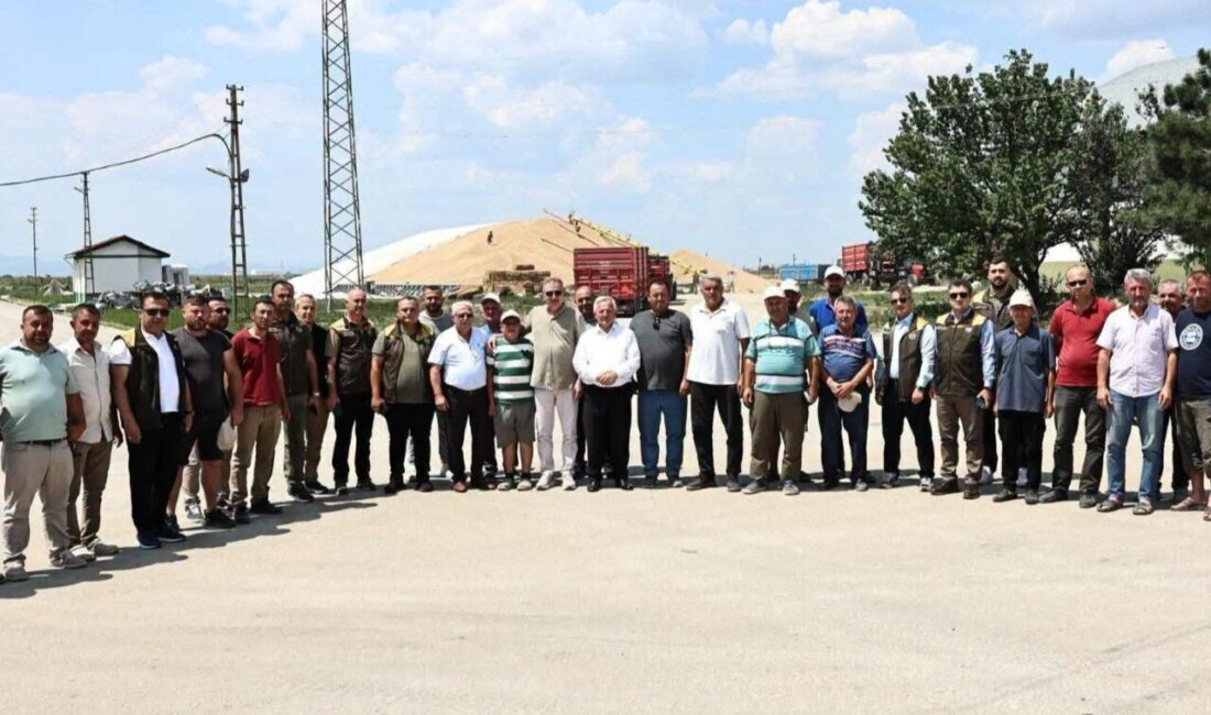 Toprak Mahsulleri Ofisi (TMO) Genel Müdürü Ahmet Güldal, Edirne'nin İpsala