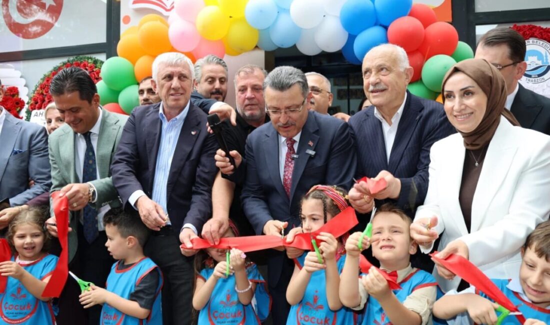 Trabzon Büyükşehir Belediyesi tarafından hayata geçirilen Bizim Çocuk Yaşam Merkezi’nin