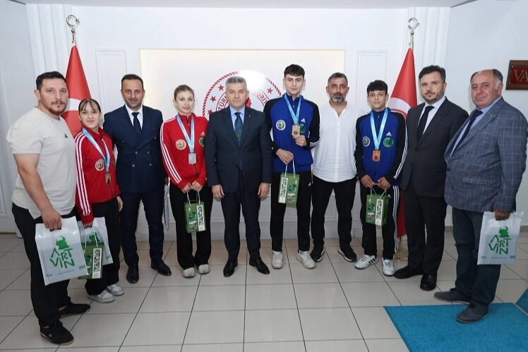 Artvin Valisi Turan Ergün, Türkiye Karate Federasyonu'nca 11 Temmuz da