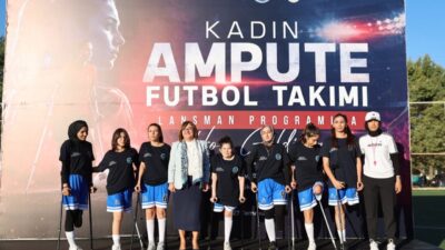 Gaziantep Büyükşehir Belediyesi, Türkiye'nin ilk Kadın Ampute Futbol Takımı'nı hayata