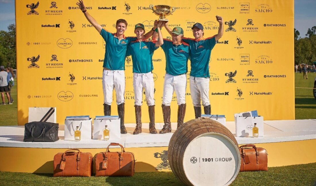 Gaston Polo Team, Cowdray Park Polo Club’da Dubai Polo Team’i