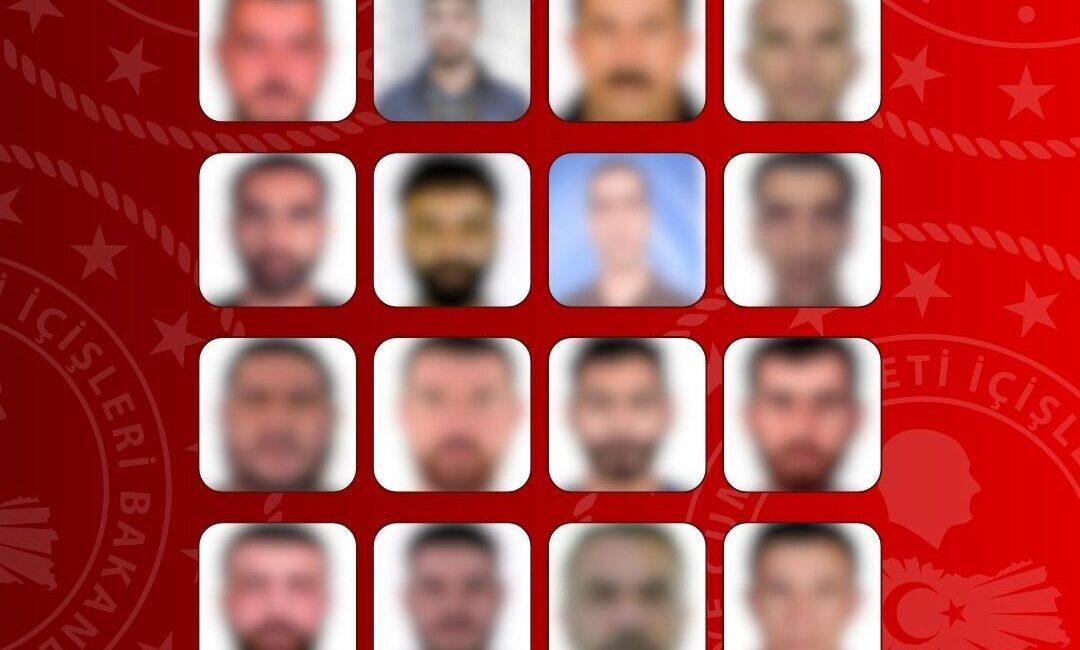 İçişleri Bakanı Mustafa Çiftçi, kırmızı bültenle uluslararası seviyede aranan 16