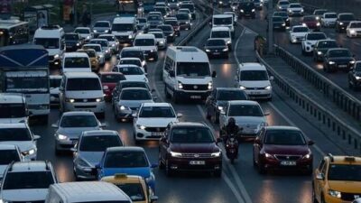 TÜİK verilerine göre temmuz ayında 207 bin 508 taşıtın trafiğe