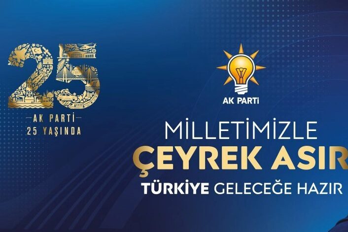 AK Parti, kuruluşunun 25. yılı dolayısıyla hazırladığı vizyon belgesini kamuoyuyla