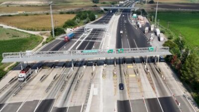 Ulaştırma ve Altyapı Bakanı Abdulkadir Uraloğlu, Akıncı Gişeleri’nde Serbest Geçiş