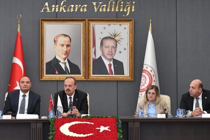 Ankara Valiliği’nin paylaşımına göre, Kadına Yönelik Şiddetle Mücadele İl Koordinasyon,