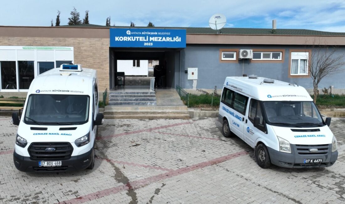 Antalya Büyükşehir Belediyesi, ilçelere kazandırdığı yeni morg ve gasilhane hizmet