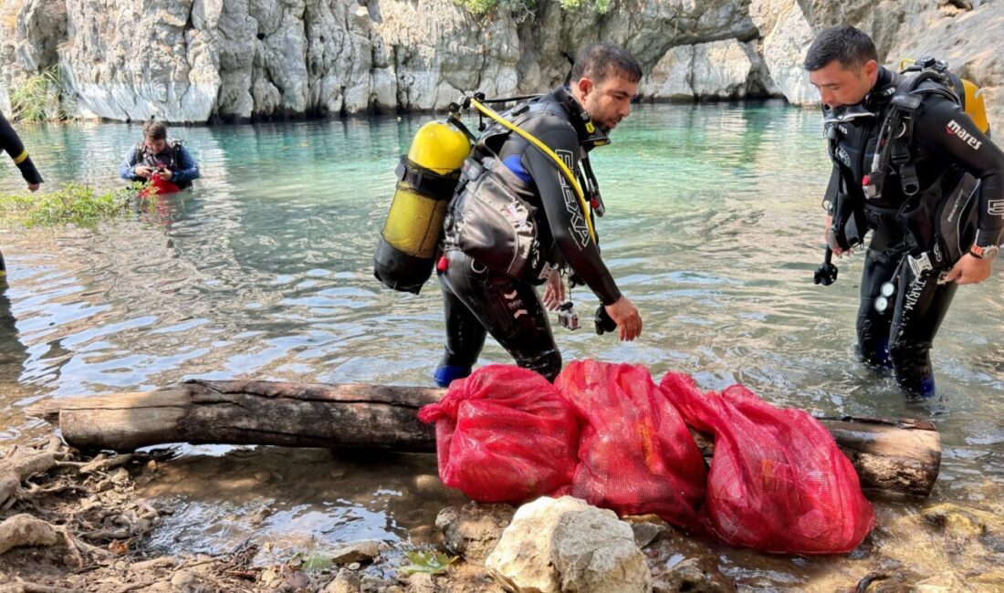 Antalya’nın en önemli içme suyu kaynaklarından biri olan Kırkgöz su