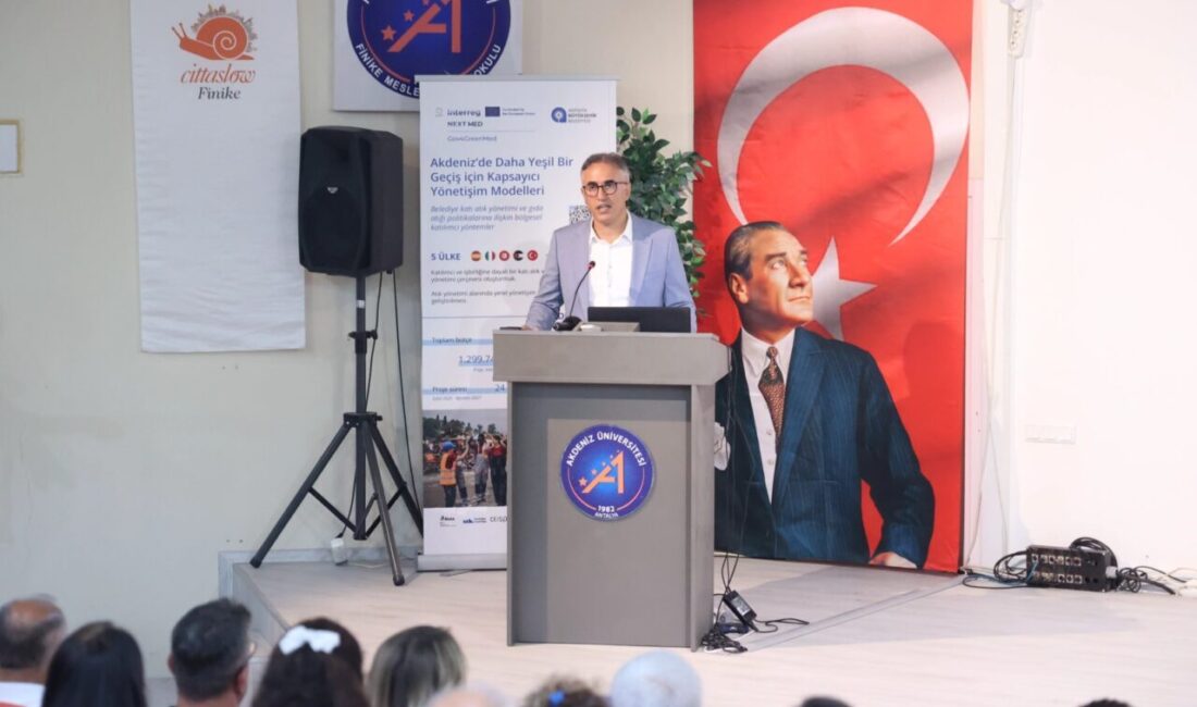 Antalya Büyükşehir Belediyesi, Avrupa Birliği’nin Akdeniz Havzası Programı’ndan destek alan