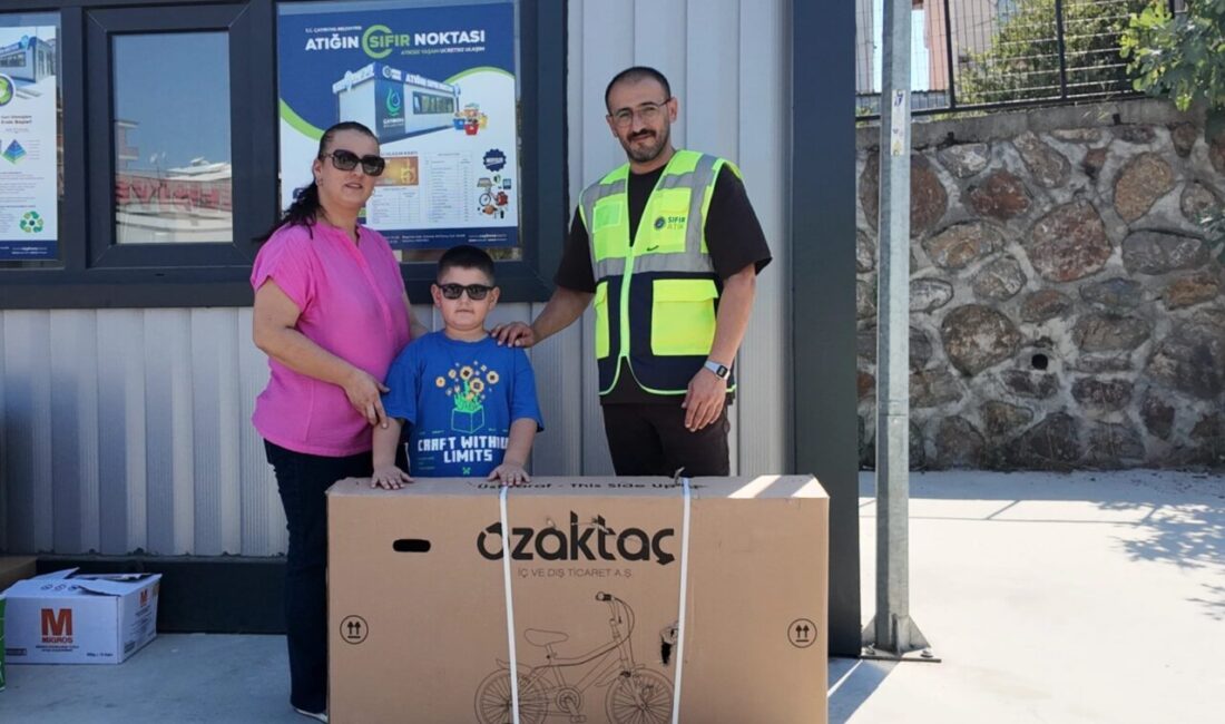 Kocaeli Çayırova Belediyesi’nin geçtiğimiz yıl hizmete açtığı Atığın Sıfır Noktası,