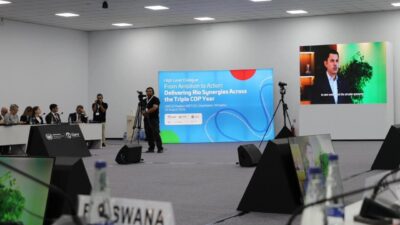 Moğolistan’da düzenlenen UNCCD 17. Taraflar Konferansı’nda video mesaj yayımlayan COP31