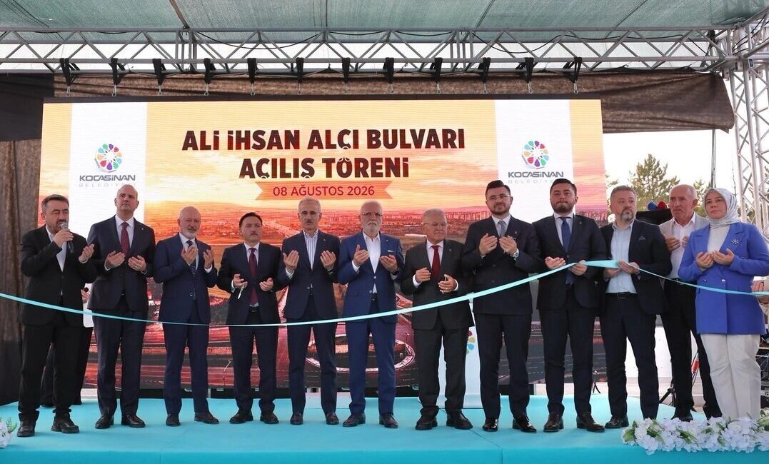 Kayseri Kocasinan Belediyesi tarafından 225 milyon TL yatırım bedeliyle hayata
