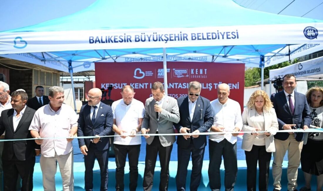 Balıkesir Büyükşehir Belediye Başkanı Ahmet Akın, sosyal belediyecilik vizyonu doğrultusunda