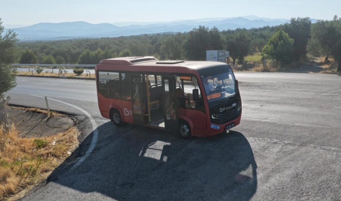 Balıkesir Büyükşehir Belediyesi, Gömeç’in Keremköy Mahallesi ile Ayvalık arasındaki ulaşım