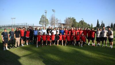 Balıkesir Büyükşehir Belediye Başkanı Ahmet Akın, Balıkesirspor Kulüp Başkanı Mert