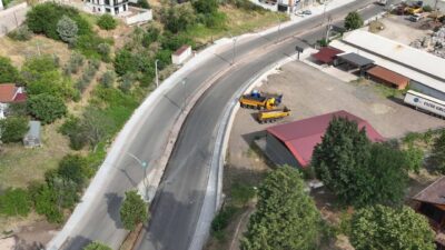 Kocaeli Büyükşehir Belediyesi, Başiskele ilçesinde trafik akışını rahatlatacak önemli bir