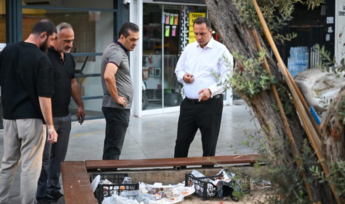 Bornova Belediye Başkanı Ömer Eşki mesaiye gün ağardığı saatlerde Bornova’nın