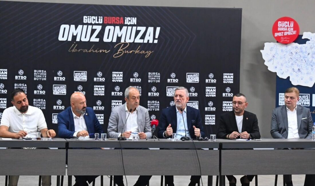 BTSO Yönetim Kurulu Başkanı İbrahim Burkay, 43. Meslek Komitesi Çalışma