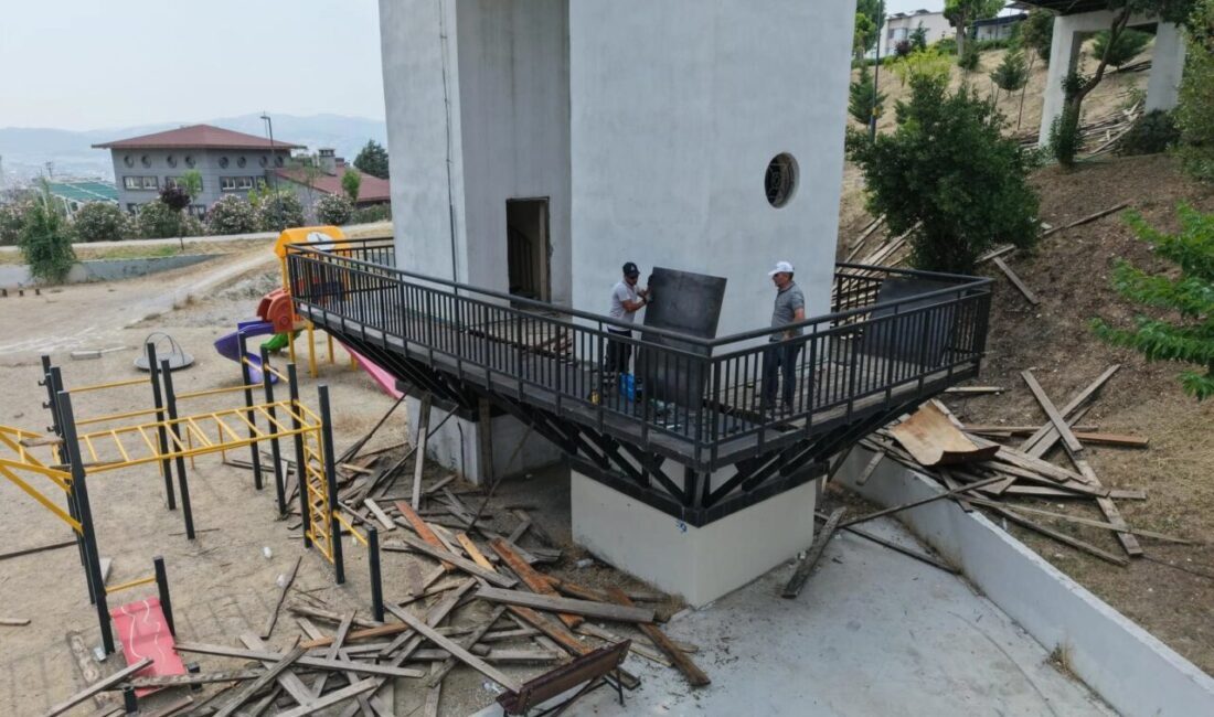 İzmir Büyükşehir Belediyesi, Buca’daki parkların yenilenmesine ilçenin simgelerinden Yedigöller’de devam