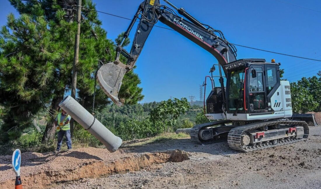 Bursa Büyükşehir Belediyesi, il genelinde sürdürdüğü altyapı ağını güçlendirme çalışmaları