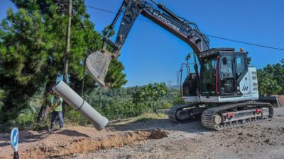 Bursa Büyükşehir Belediyesi, il genelinde sürdürdüğü altyapı ağını güçlendirme çalışmaları