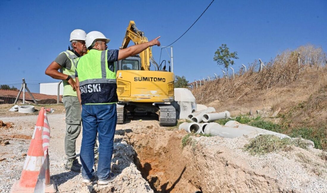 Bursa Büyükşehir Belediyesi, Yenişehir’in 5 mahallesinde gerçekleştirdiği toplam 7.600 metrelik