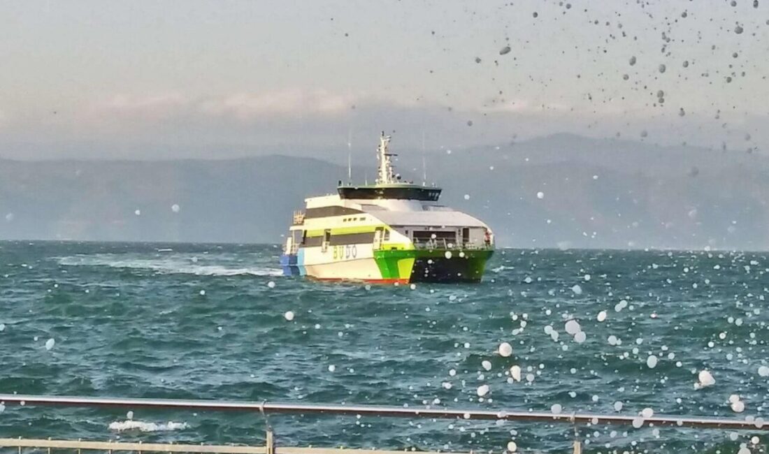 Bursa Deniz Otobüsleri’nin (BUDO) Bursa-Mudanya ile İstanbul-Kabataş arasındaki 4 seferi,