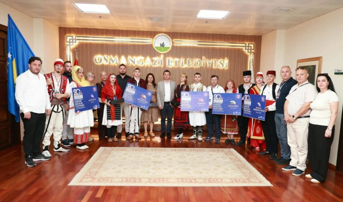 Bursa'da Osmangazi Belediyesi’nin ev sahipliğinde gerçekleştirilen Uluslararası NAKEM Balkan Festivali