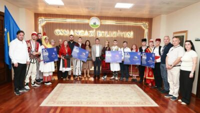 Bursa'da Osmangazi Belediyesi’nin ev sahipliğinde gerçekleştirilen Uluslararası NAKEM Balkan Festivali