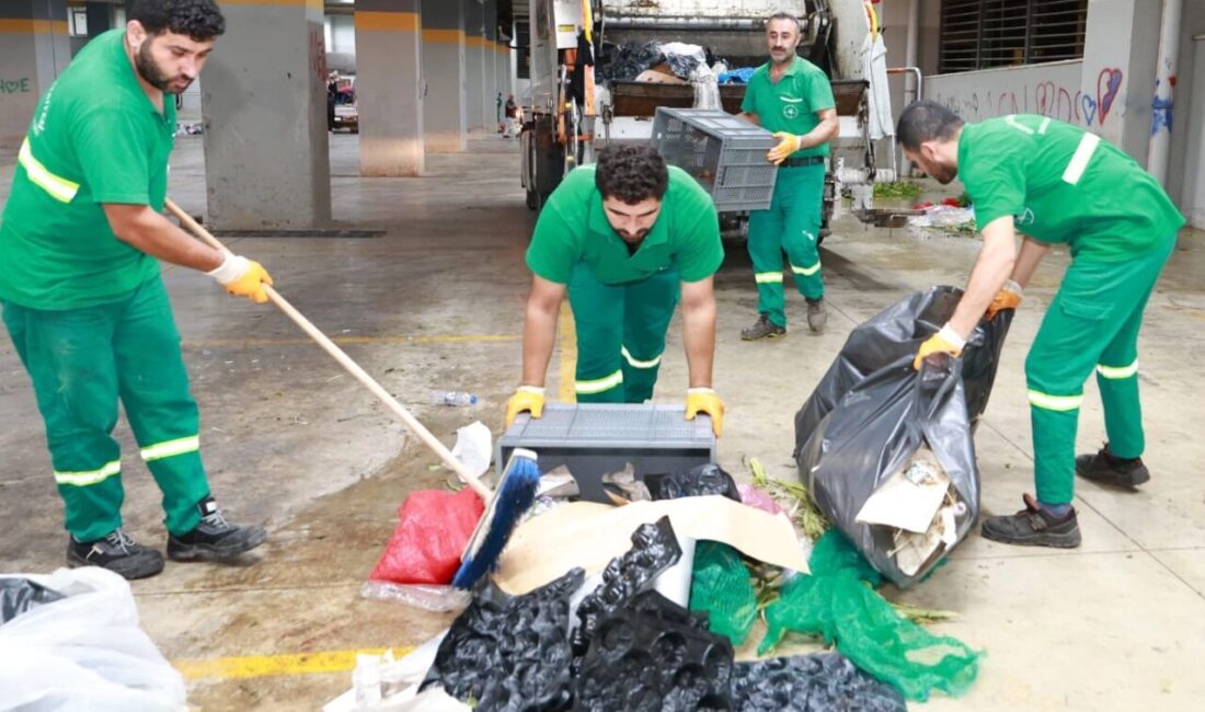 Bursa Osmangazi Belediyesi, vatandaşların pazar alışverişlerini temiz, hijyenik ve sağlıklı