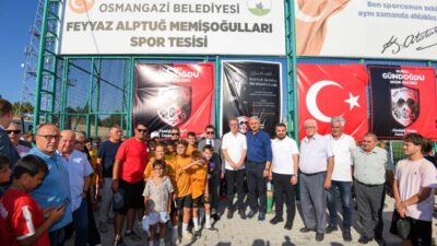 Bursa'da Osmangazi Belediyesi, genç yaşta hayatını kaybeden meclis üyesi Feyyaz