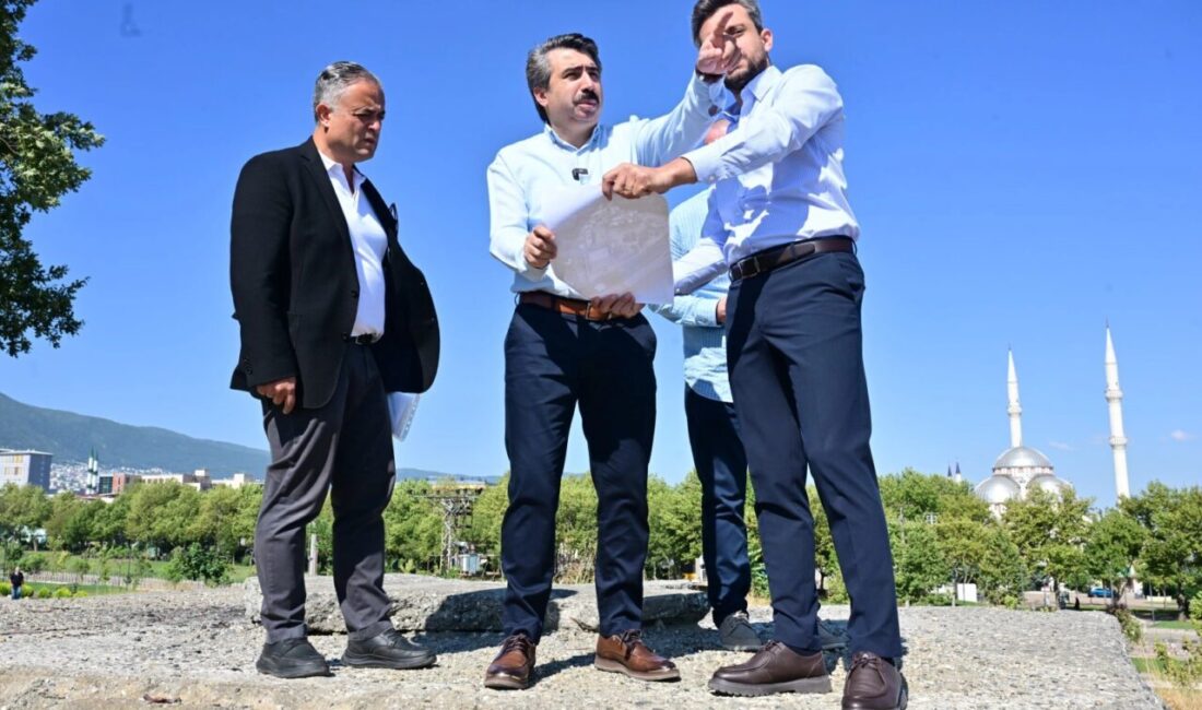 Bursa'da Yıldırım Belediyesi, ilçenin ulaşım ağını güçlendirecek yatırımlarına bir yenisini