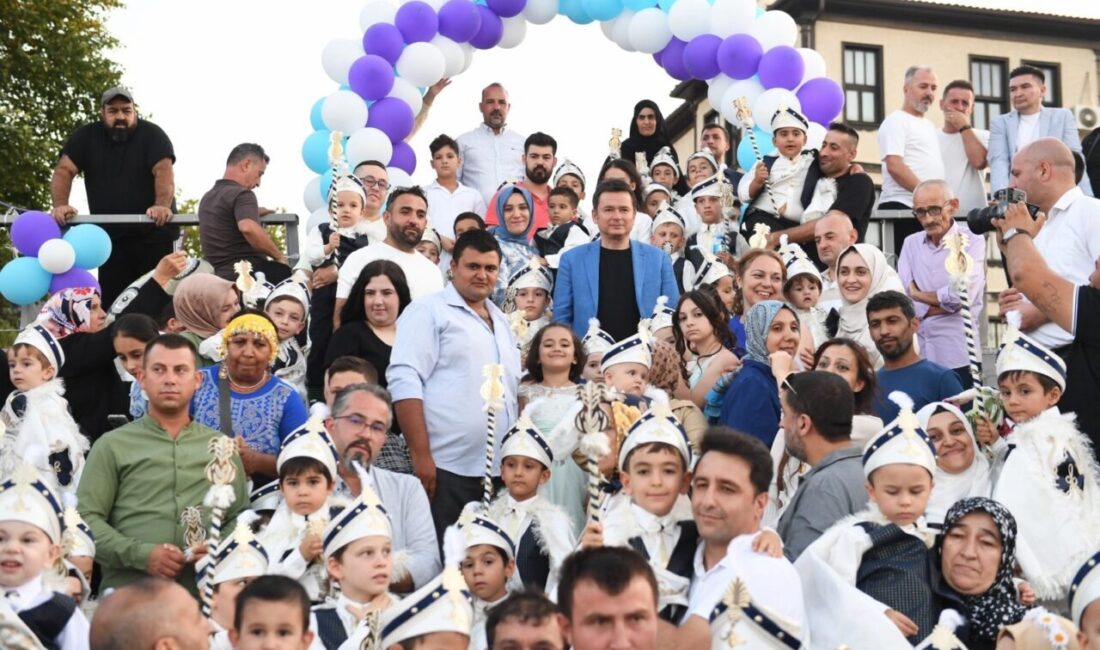 Bursa Osmangazi Belediyesi’nin gerçekleştireceği geleneksel sünnet şöleniyle 200 çocuk, aileleriyle