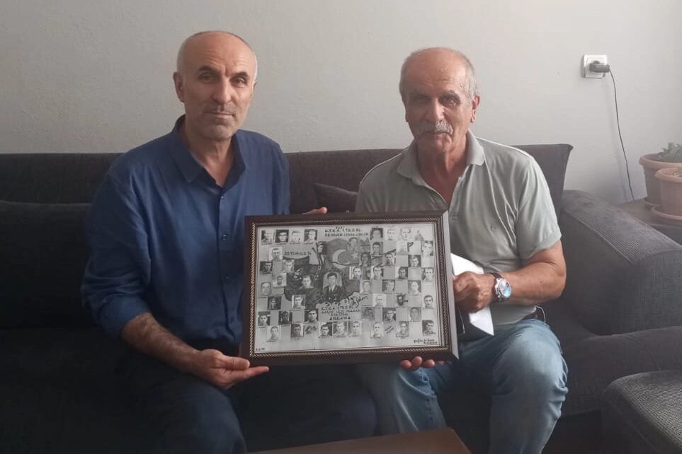 Bursa Aile ve Sosyal Hizmetler İl Müdürlüğü ekipleri, Kıbrıs Gazisi