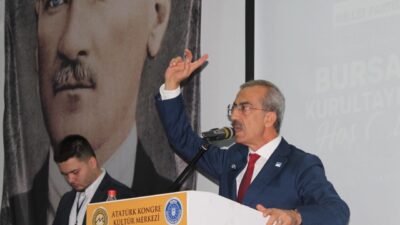 Millet Partisi Bursa İl Kurultayında konuşan Genel Başkan Cuma Nacar,