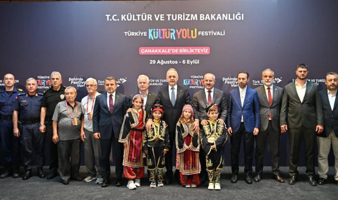 Türkiye Kültür Yolu Festivali’nin 16’ncı durağı Çanakkale’de dokuz gün sürecek
