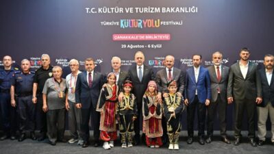 Türkiye Kültür Yolu Festivali’nin 16’ncı durağı Çanakkale’de dokuz gün sürecek