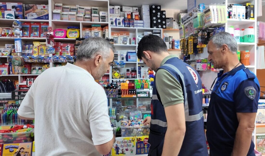 Çayırova Belediyesi Zabıta Müdürlüğü’ne bağlı ekipler, ilçe genelindeki denetimlerine hız