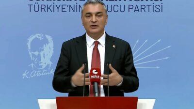 CHP Parti Sözcüsü Müslim Sarı, Menderes Belediye Başkanı İlkay Çiçek’in