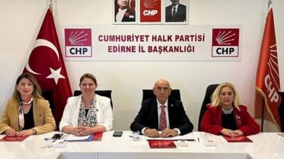 CHP Eğitim Politikalarından Sorumlu Genel Başkan Yardımcısı Yıldırım Kaya, Edirne’de