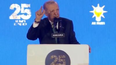 Cumhurbaşkanı Recep Tayyip Erdoğan, Başkent Millet Bahçesi'ndeki AK Parti 25.