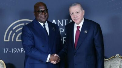 Cumhurbaşkanı Recep Tayyip Erdoğan, Kongo Demokratik Cumhuriyeti Cumhurbaşkanı Félix Tshisekedi