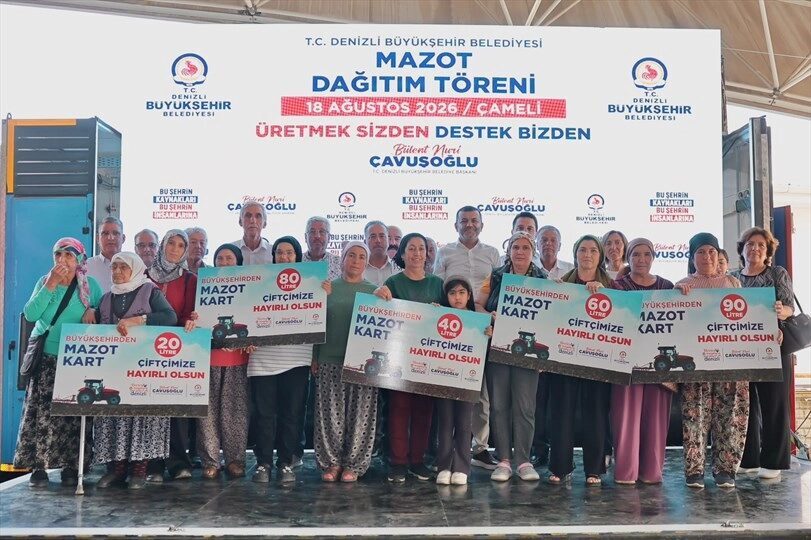 Denizli Büyükşehir Belediyesi, artan girdi maliyetleri karşısında zorlanan üreticilere can