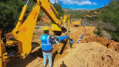 Denizli Büyükşehir Belediyesi DESKİ tarafından Çal ilçesinin Akkent, Ortaköy ve