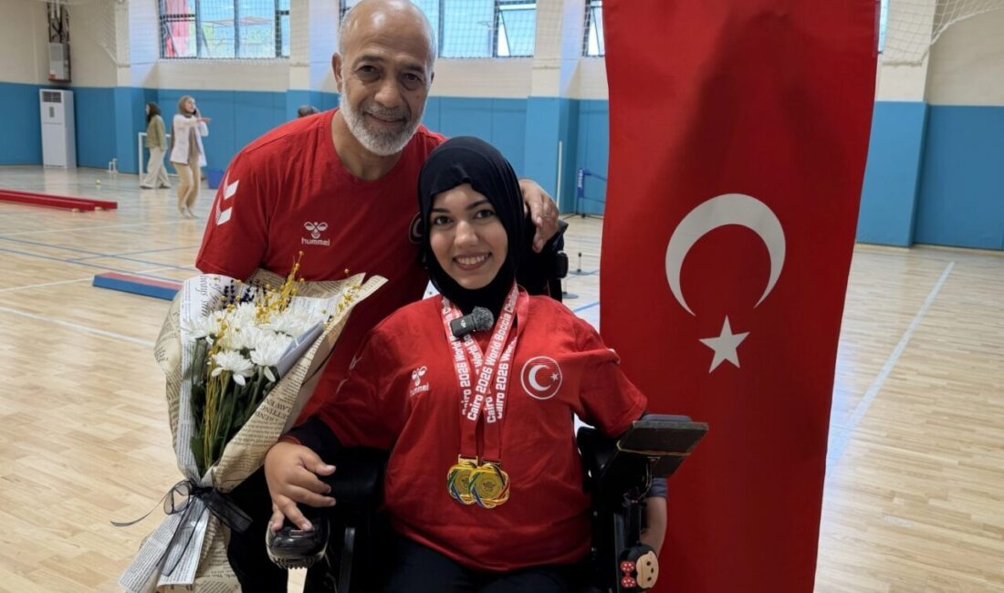 Kocaeli Büyükşehir Belediyesi Kağıtspor’un milli boccia sporcusu Havva Alyurt, Mısır’ın