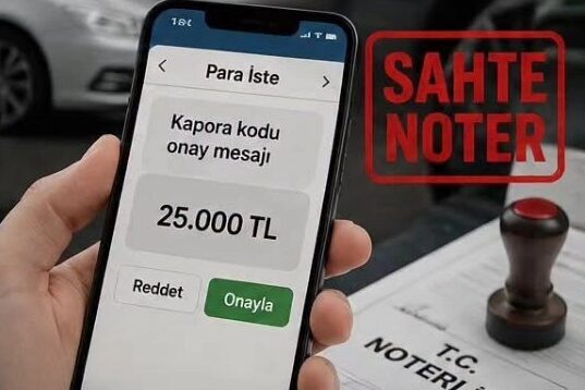 Edirne'nin Keşan ilçesinde aracını internet üzerinden satmak isteyen bir vatandaş,