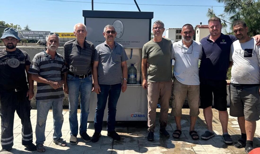 Edirne'de Keşan Sanayi Sitesi, üyelerinden esnaf Arif Sönmez’in öncülüğünde anlamlı